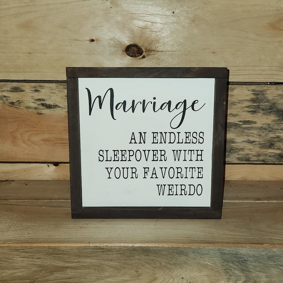 Marriage wall decor - Picture 1 of 2